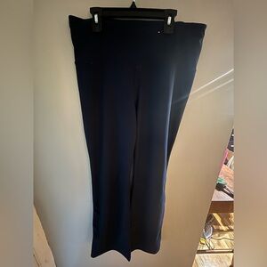 Xersion Boot Cut Navy Leggings Size Large